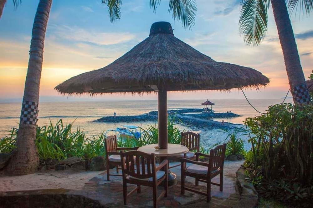 Puri Pandan Restaurant And Bungalow Кандидаса Экстерьер фото